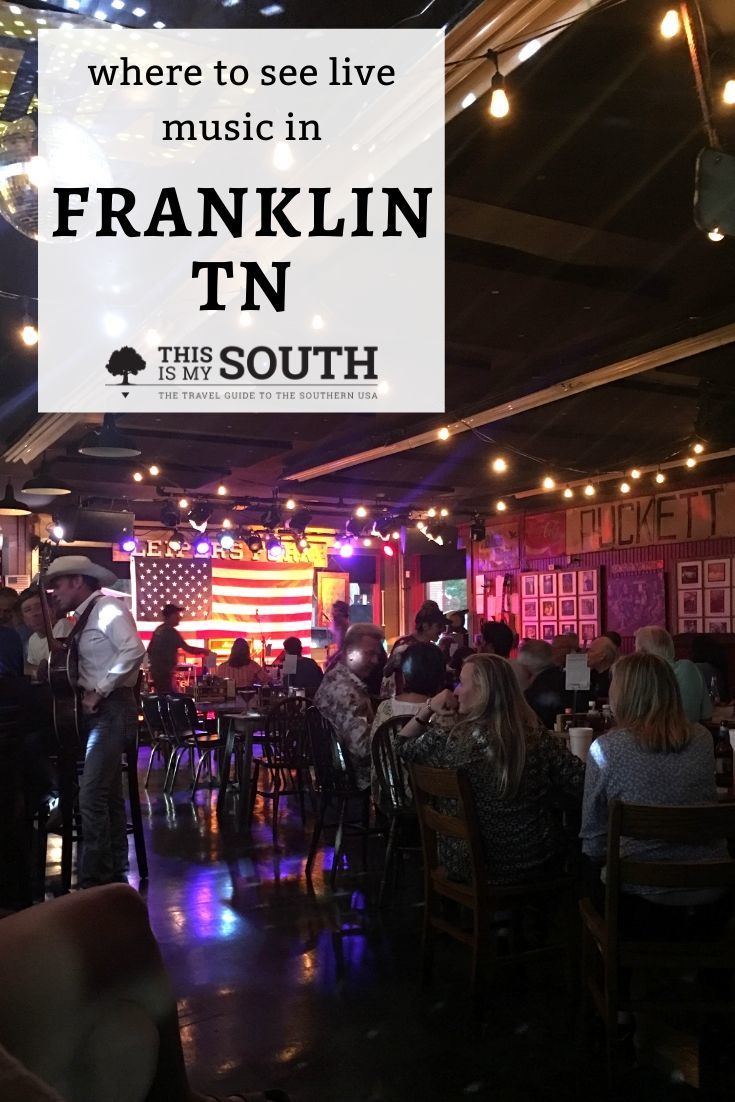 spaces franklin tn on Where To See Live Music In Franklin Tennessee This Is My South
